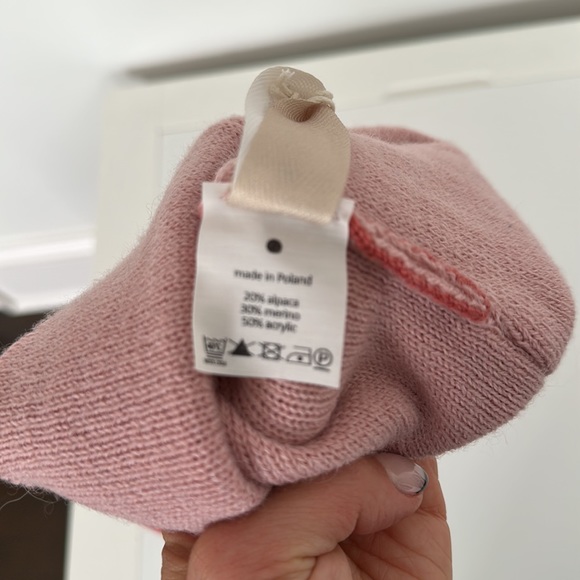 Girls winter wool hat - Picture 5 of 5